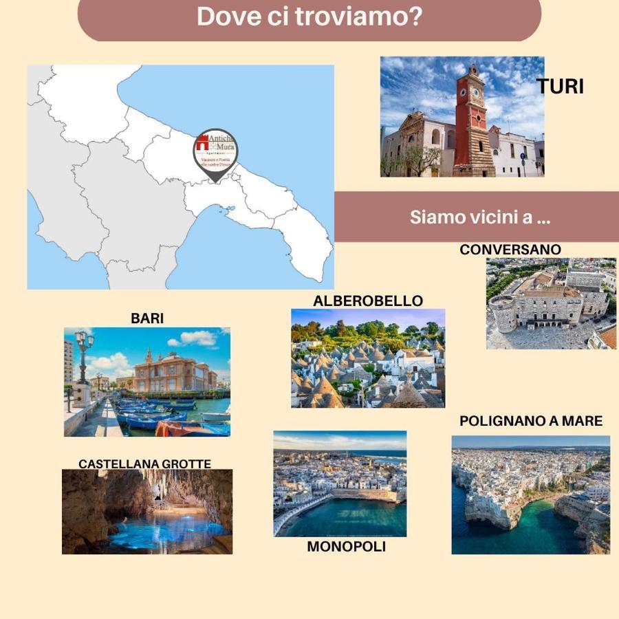 Antiche Mura Apartments"Nido Di Puglia" Monovano Turi Exterior foto